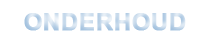 Onderhoud